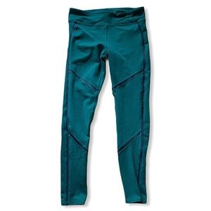 Alo yoga green sheer leggings size large